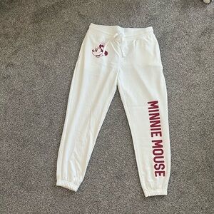 Minnie Mouse cream Sweatpants